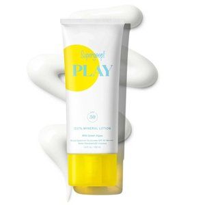 Supergoop PLAY 100% Mineral Lotion SPF 50 with Green Algae 3.4 fl oz 100 ml